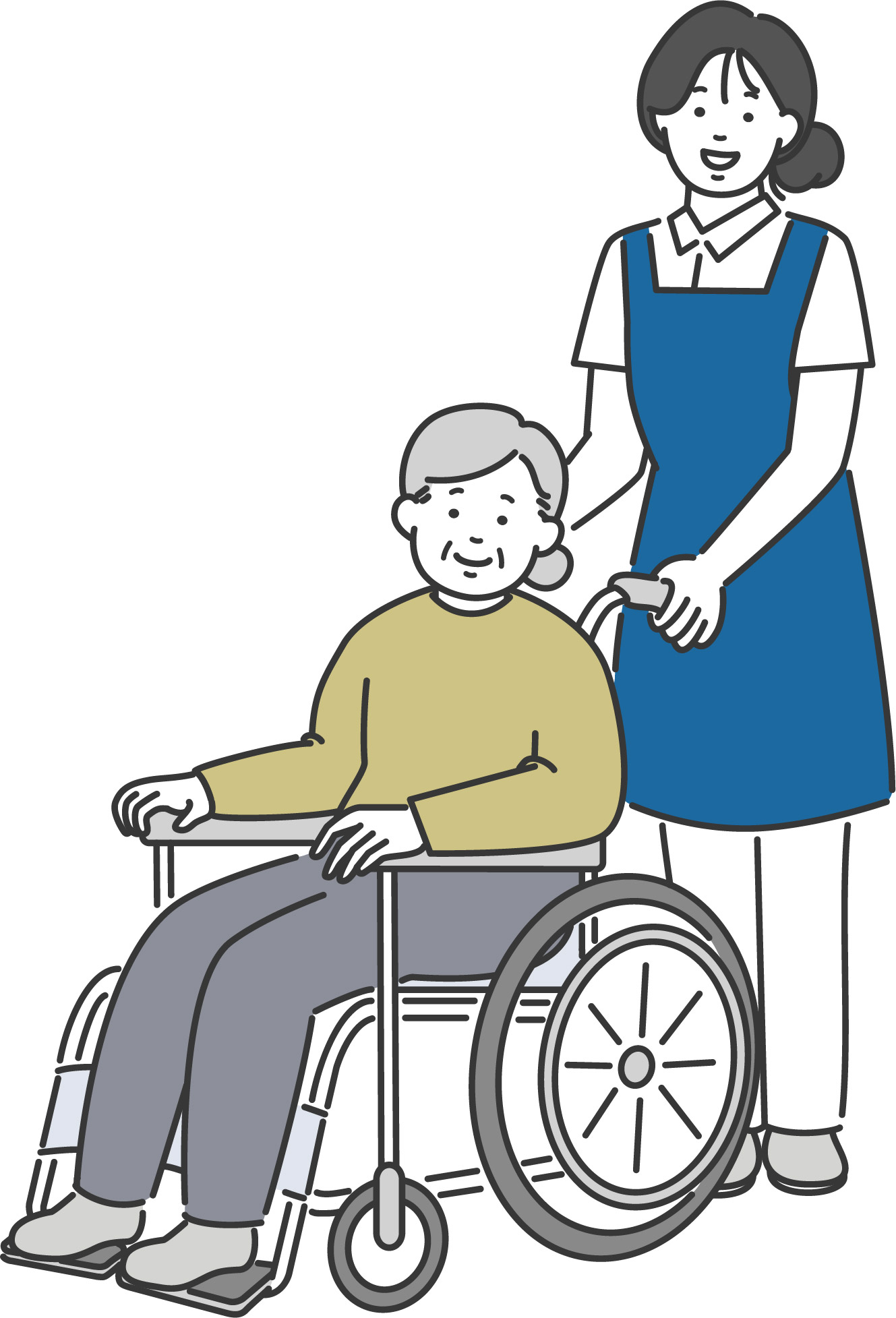 介護士のイラスト